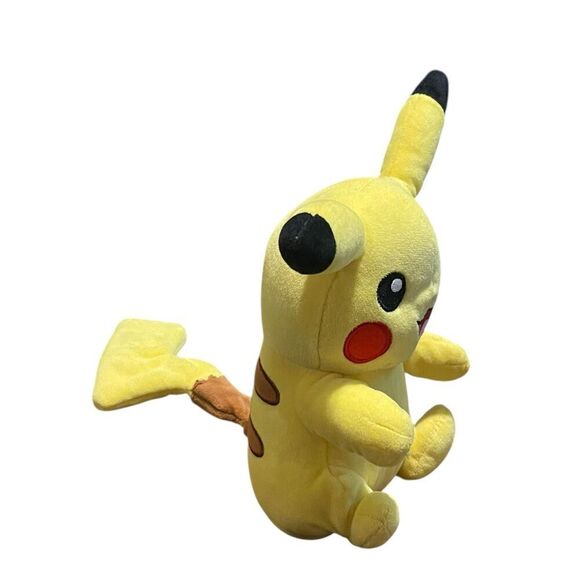 Pokemon Yellow Black Red Pikachu Small 9" Plush Stuffed Animal Toy - Picture 10 of 12